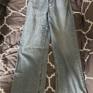 Fashion Nova Light Blue Flare Jeans